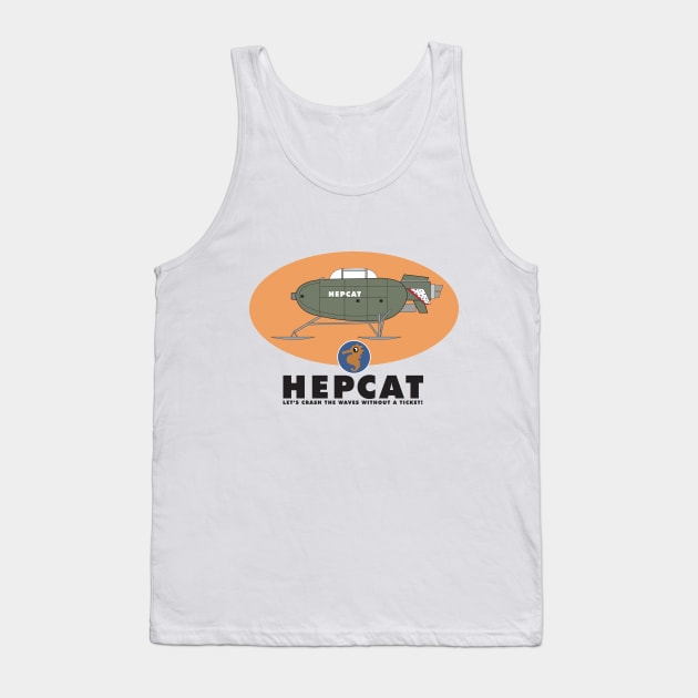 Hepcat from 'Stingray' TV series Tank Top by RichardFarrell